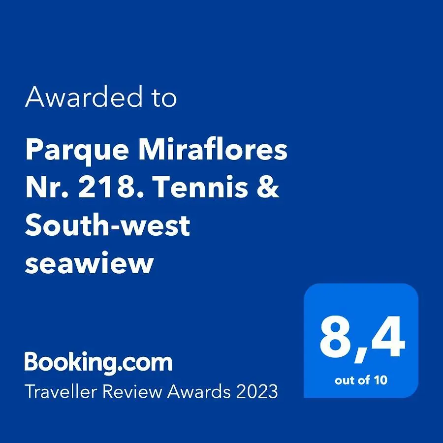 Parque Miraflores Nr. 218. Tennis & South-West Seawiew Apartment La Cala De Mijas Spain
